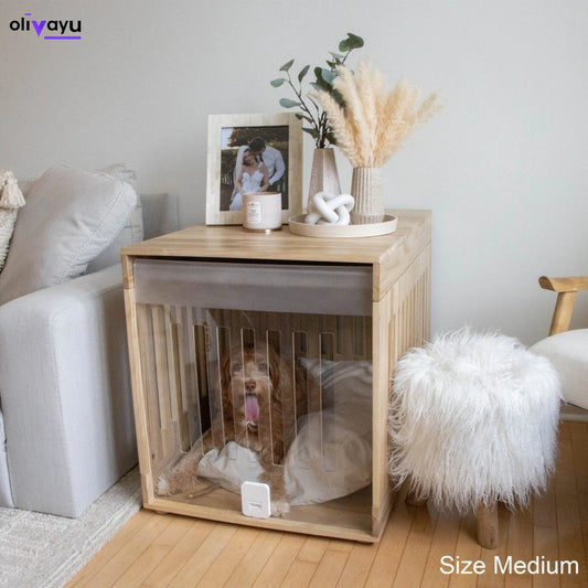 Olivayu™ - Bamboo Dog Crate